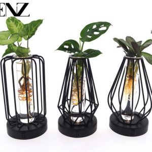 Mix in Turijn Glas + Led - 3 Stücke - Ø7cm - ↕20cm